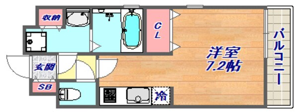 ＬＥＧＡＬＡＮＤ甲南山手の物件間取画像